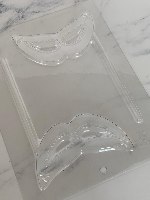 תבנית פלסטיק ליצירת זוג מסכות