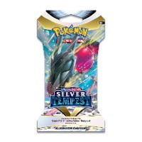 קלפי פוקימון חבילה מוסלבת Pokemon TCG Sword & Shield 12 Silver Tempest Sleeved Booster Pack