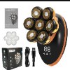 חבילת Standart צבע זהב - מכונת תספורת 7 ראשים מתחלפים Blade7D