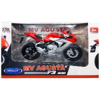 אופנוע אגוסטה - Welly MV AGUSTA F3 800 1:10