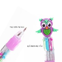 עט 5 צבעים מיני ינשוף