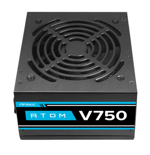 ספק כוח ANTEC ATOM V750 Active PFC 120MM silent fan non-modular