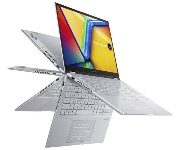 נייד Asus VivoBook S 14 FLIP I5-13500H 8GB 512NVME OLED 3K DOS TO