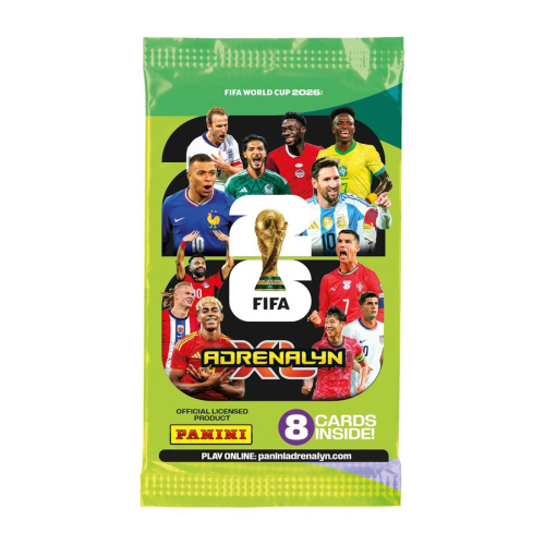 מונדיאל 2026 - חפיסת 6 קלפים - Panini FIFA World Cup 2026 Adrenalyn XL