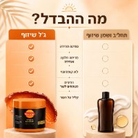 ג'ל מאיץ שיזוף אינטנסיבי לגוון ברונזה מושלם מבית Carroten Gold Shimmer