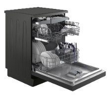 מדיח כלים רחב Beko בקו BDFN36522DQ נירוסטה מושחרת