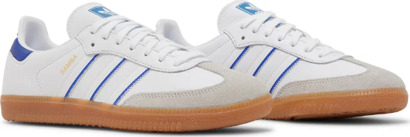 Adidas Samba White Lucid Blue