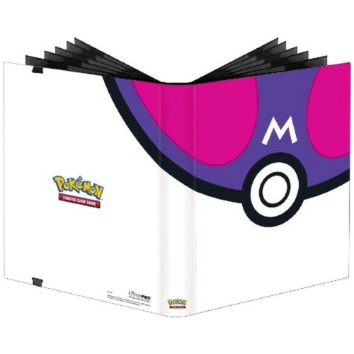 אלבום קלפי פוקימון עיצוב כדור מאסטר 360 קלפים MasterBall 9-Pocket PRO-Binder for Pokémon