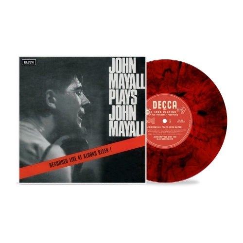 JOHN MAYALL/PLAYS JOHN MAYALL Live At The Klooks Kleek: Red & Black Marble Vinyl - RSD 2025