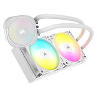 קירור נוזלי לבן Corsair iCUE NAUTILUS 240 RS RGB White 240mm AIO
