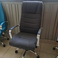 כיסא מנהלים פרמיום ארגונומי דגם טקסס בצבע חום כהה