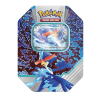 Pokemon TCG: Paldea Partners Tin (Quaquaval ex) קלפי פוקימון TCG מקוריים מארז פח