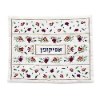 תוספת כיסוי אפיקומן תואם - כיסוי מצה רקמה רימונים כהה
