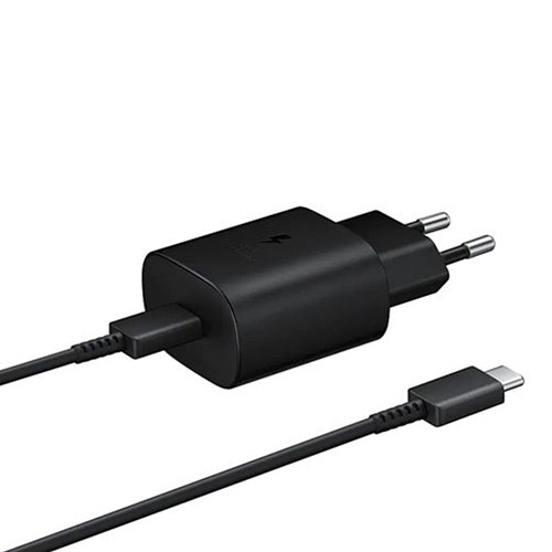 סט מטען SAMSUNG Type-C 25W 1M