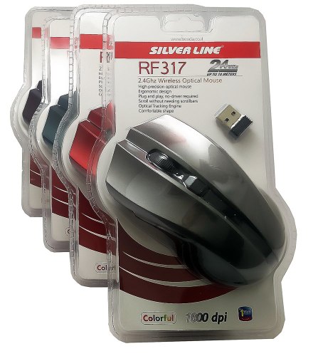 עכבר אלחוטי - Silver Line RF317