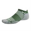 ירוק S - גרבי ריצה מנדפות ללא תפרים Swiftwick MAXUS ZERO TAB