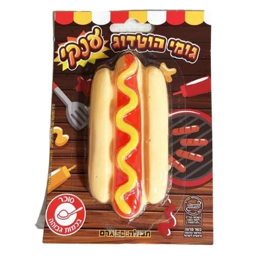 גומי בטעם פירות בצורת הוטדוג 🌭 50 גרם