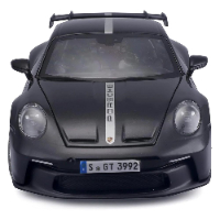 מאיסטו - דגם מכונית פורשה גי טי 3 שחורה - 1:18 Maisto Porsche 911 GT3 Coupe 2022