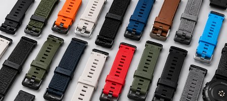 רצועות מקוריות לשעוני Garmin – מגוון דגמים וצבעים