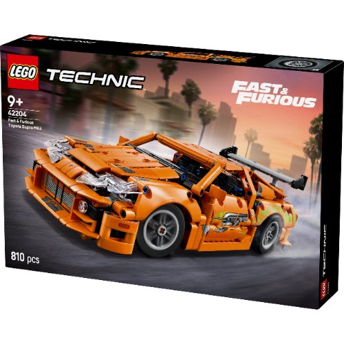 לגו Technic- מהיר ועצבני טויוטה סופרה כתומה 42204