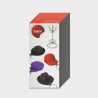 מארז ארבעה מחזיקי מפתחות כובעים עם מעמד !Chapeau