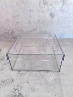 קופסא ריבוע קריסטל גדול 20-20 גובה 8.7 ס"מ