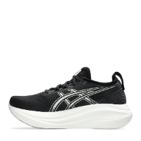 Asics Gel Nimbus 27 Women Black white אסיקס נימבוס 27 לנשים צבע שחור לבן