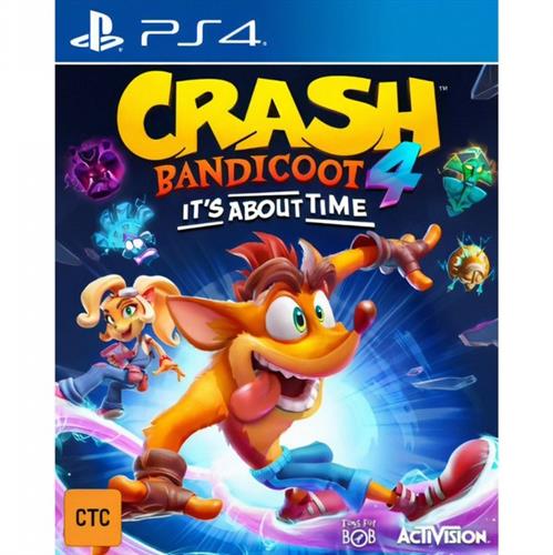 משחק לסוני 4 - Crash Bandicoot 4 Its About Time