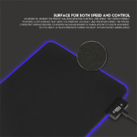 משטח גיימינג לעכבר FANTECH MPR800s Black FIREFLY RGB