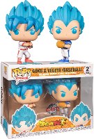 בובת פופ אקסלוסיבית Dragon Ball Z Goku & Vegeta Baseball 2pack