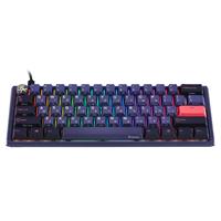 מקלדת מכנית Ducky One 3 Mini Cosmic Cherry Silver Switch עברית/אנגלית