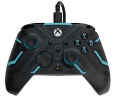 בקר משחק חוטי Turtle Beach Rematch Advanced Wired Titan Steel – בקר שחור-תכלת עם כבל
