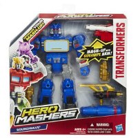 דמות רובוטריקים הרו משרס להרכבה SOUNDWAVE Hero Mashers