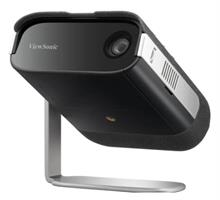 מקרן נייד ViewSonic Smart LED M1X בעיצוב קומפקטי עם מעמד מובנה