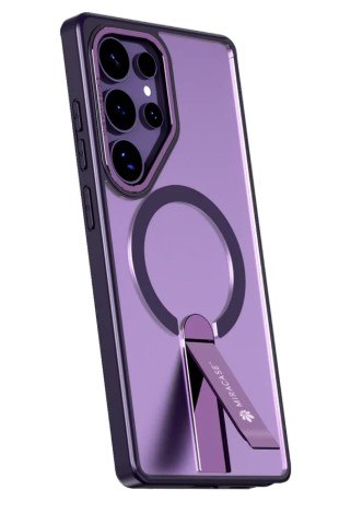כיסוי פלסטיק סגול עבור Miracase Mirastand Samsung S25 Ultra