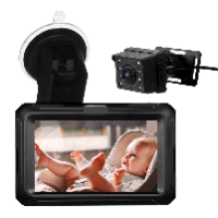 מצלמת מוניטור SafeWatch לילדים לרכב