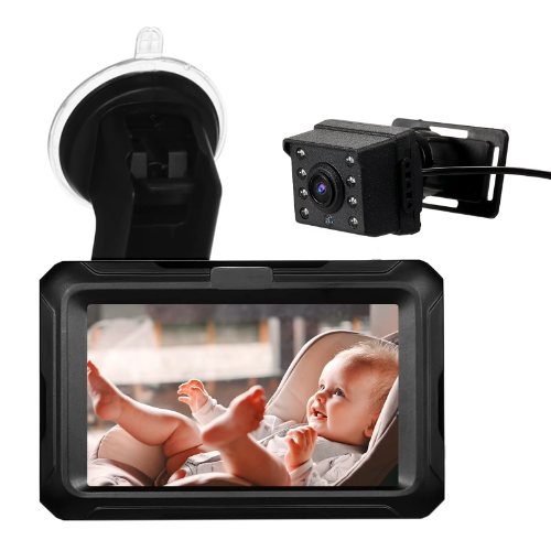 מצלמת מוניטור SafeWatch לילדים לרכב