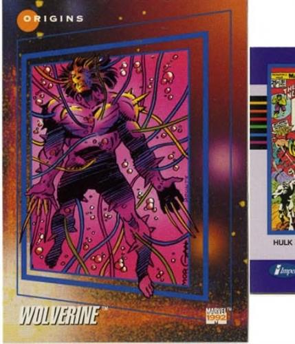 קלף בודד מארוול marvel - wolverine - Universe Series 3 - 164