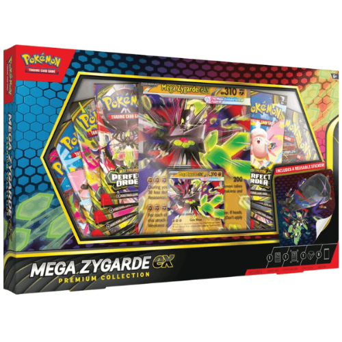 Pokemon TCG: Mega Zygarde ex - Premium Collection קלפי פוקימון מקוריים מארז זיגארד