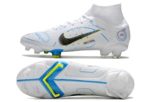 נעלי כדורגל מקצועיות נייק Nike Mercurial Superfly 8 Elite FG לבן