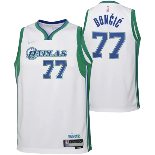 גופיית NBA דאלאס מאבריקס לבן ירוק