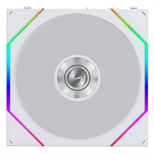 Lian-Li 120mm UNI FAN TL FLEX Reverse Blade לבן