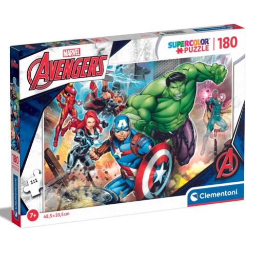 קלמנטוני - פאזל הנוקמים 180 חלקים - Clementoni Puzzle The Avengers