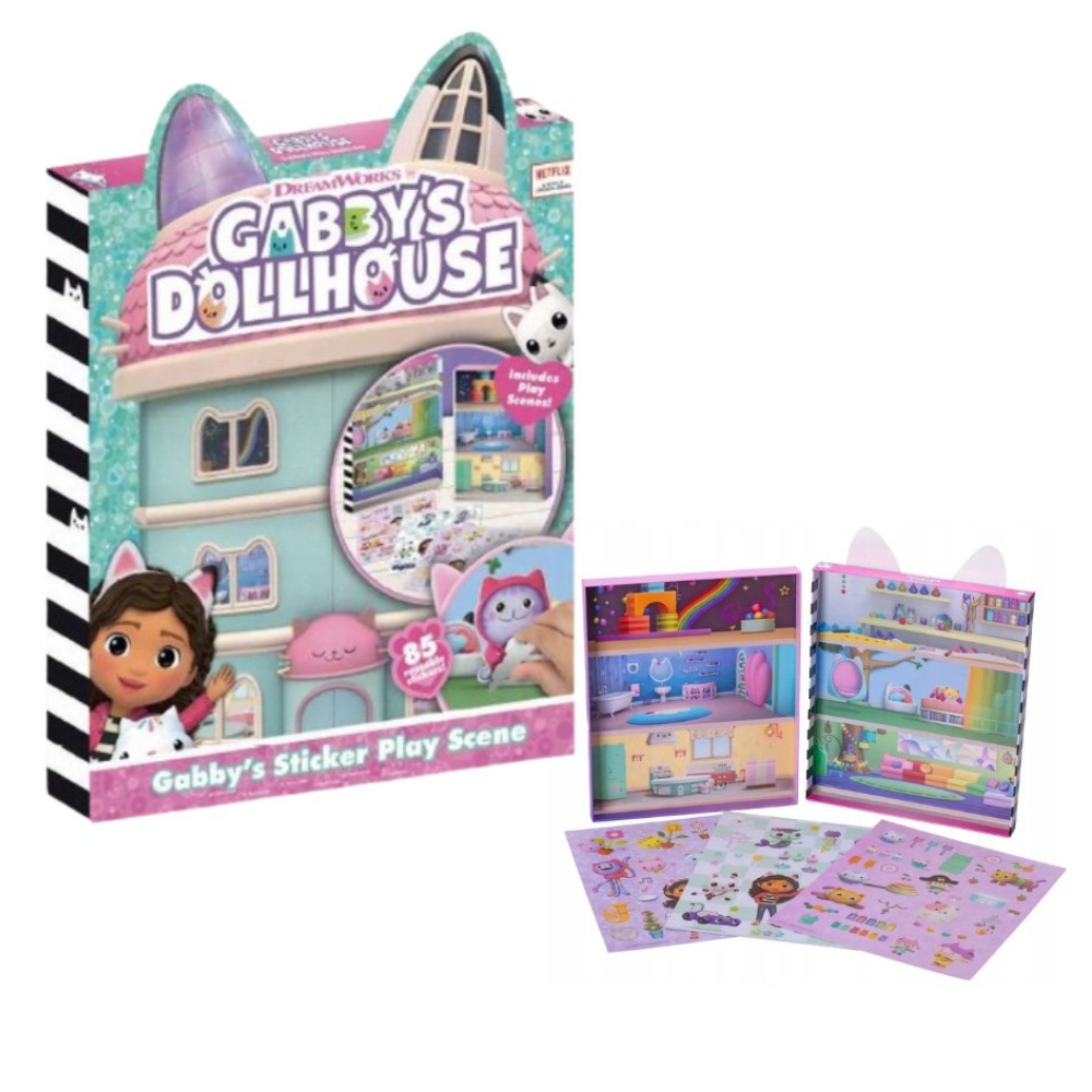 Gabby's Dollhouse Sticker Set