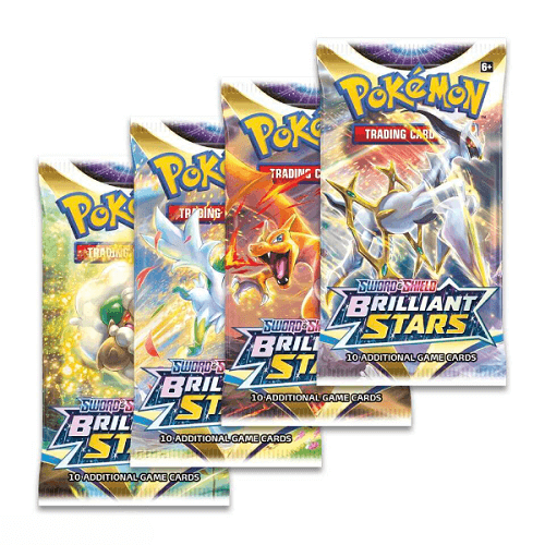 Pokemon TCG: SWSH09 Brilliant Stars Booster קלפי פוקימון מקוריים חבילת בוסטר בריליינט סטארס 2022