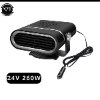 שחור 24v - מפזר חום לרכב והורדת אדים מהשמשות XCarHeater