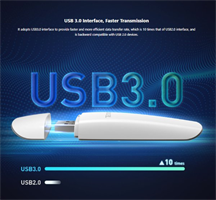 כרטיס רשת Tenda U18 AX1800 Wi-Fi 6 Dual Band USB ADAPTER