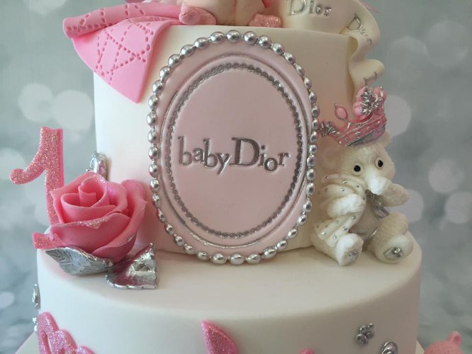 BABY Dior Framed Logo - Unique Embosser For BABY Dior Fondant Cake and  Cookie Decoration Topper