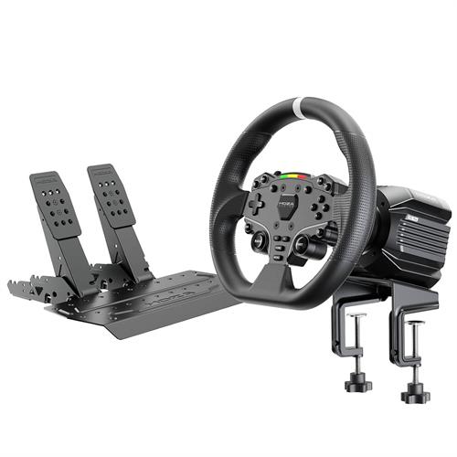 ערכת הגה ודוושות למרוצים במחשב MOZA R5 Pro