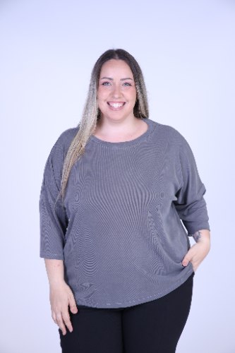 חולצת אונייל אפורה